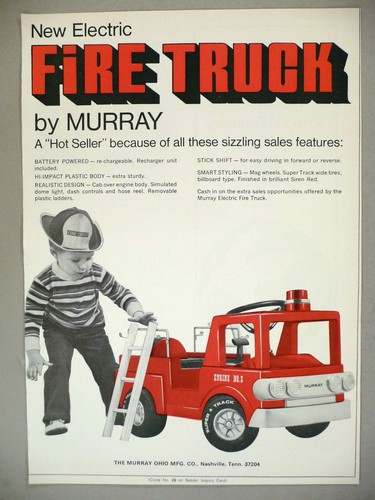 Murray electric fire truck - murray,