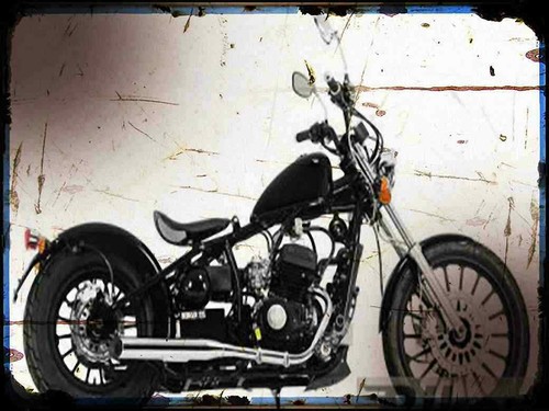 Photo motorbike bobber 125 - motorbike,