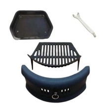 N Fret Fire Front, Grate and