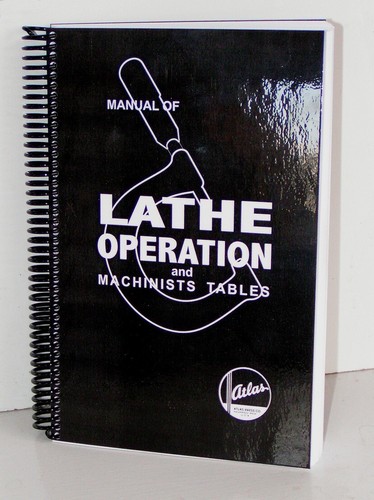 Atlas lathe manual and - manual,