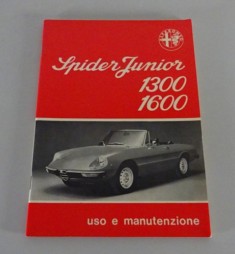 Use and maintenance alfa romeo - maintenance,