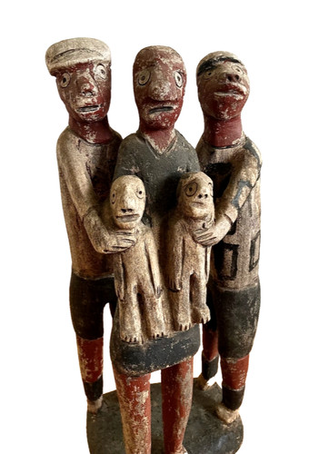 Tribal art unusual - unusual, signed