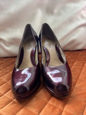 Clarks Women's Deep Red Court