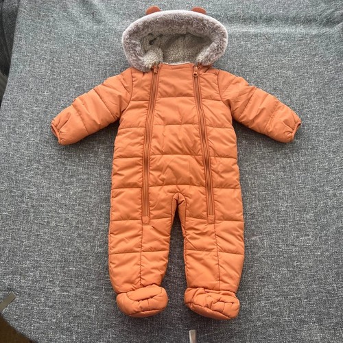 Boys months orange winter - 3-6,