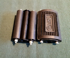 Pair Norton 16H Black Footrest