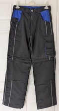 Lidl Mens Black Work Trousers