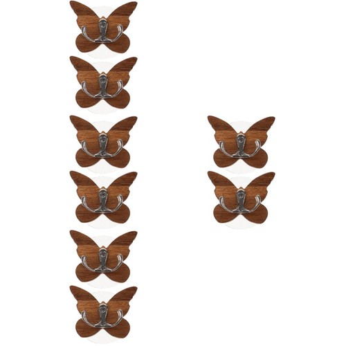 Decorative double wall hook - wall,
