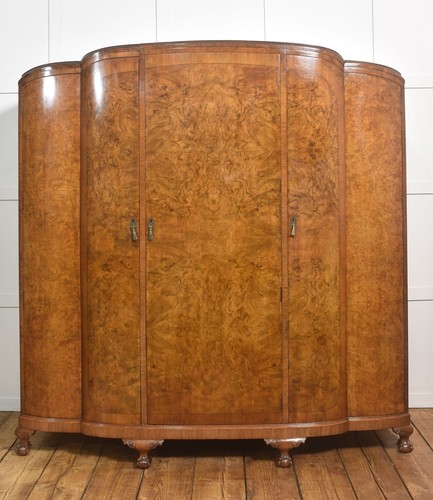 Art deco burr walnut - art,