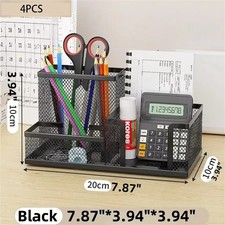 Metal Mesh Desk Organiser