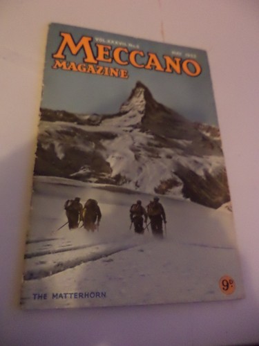Old vintage 1950s meccano - old,
