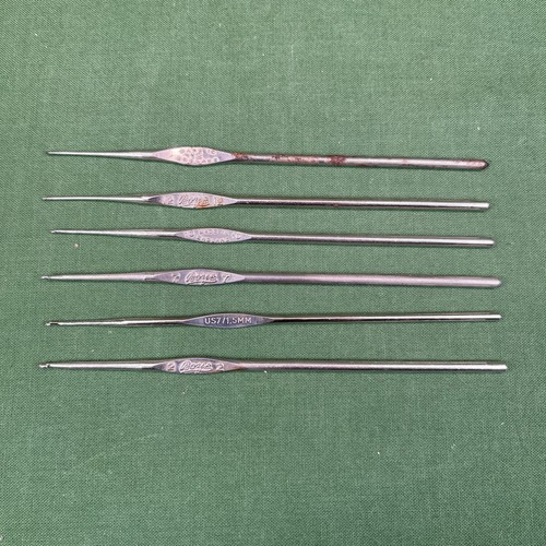 Lot vtg crochet hooks - vtg,