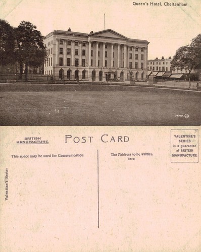 Vintage postcard queen s - vintage,