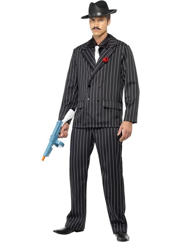 Adult mens zoot - zoot, pinstripe