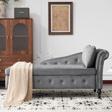 Upholstered chaise longue - upholstered,