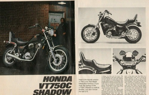1983 honda vt750c shadow - vt750c,