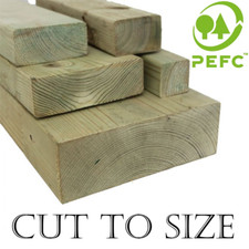 Treated timber 2x1 - 3x2, 3x3