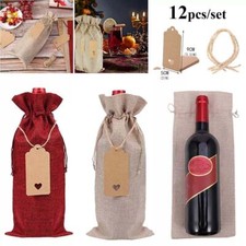 12PCS Wine Bottle Bags with