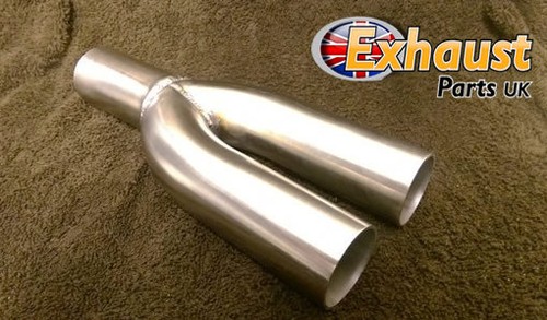 Exhaust pipe into 1 - exhaust, 2