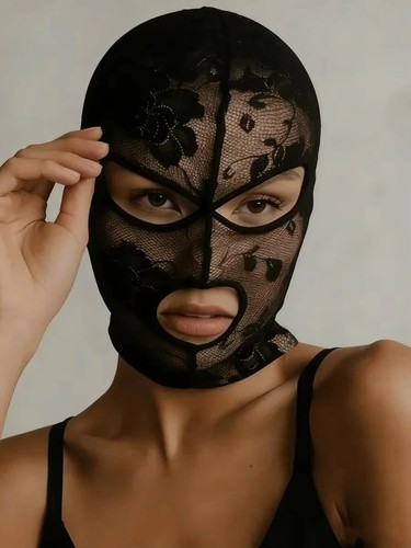 Full face venetian mask - face,