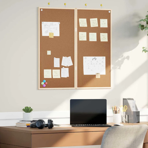 Walplus cork board - board, folding
