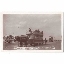 MORECAMBE In Loving Memory of Horse Drawn Trams Unused