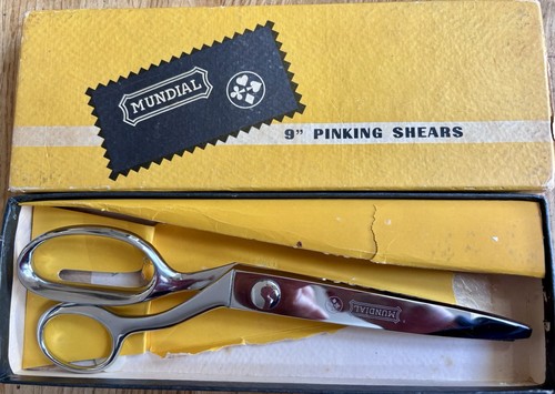 Vintage mundial pinking - mundial, 9”