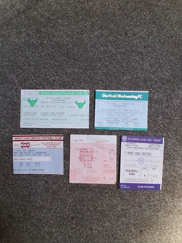 Used football ticket - used,