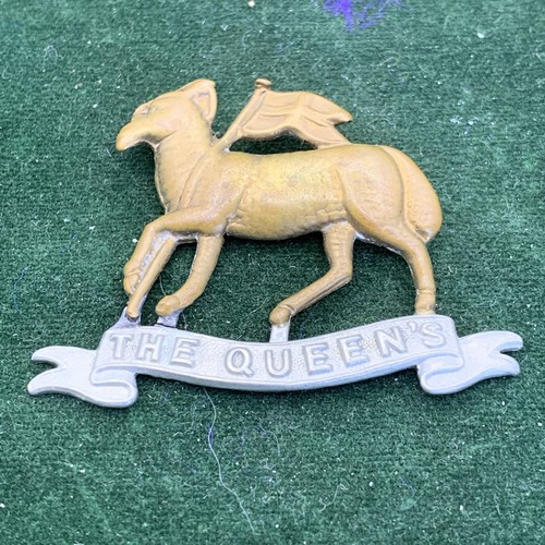 The queens regiment - regiment, brass