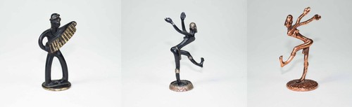 African brass bronze tribal - 3,