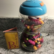 B. Art Pop Beads 280 approx. brand new in jar suitable 4-10 years