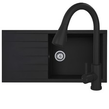 Liquida CU10BL 1.0 Bowl Black