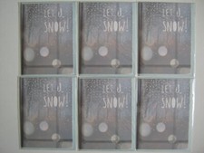 6 x Paperchase Christmas Cards