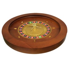 20" Solid Wood Roulette Wheel