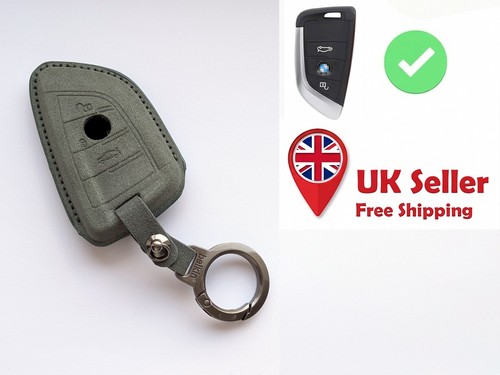 Green suede car key - car, fob