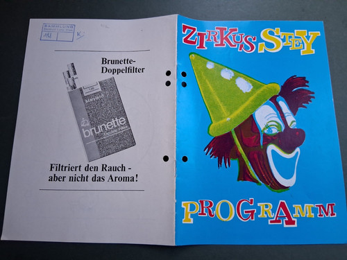 1968 program circus stey - (ch),