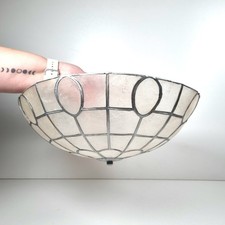 Vintage Capiz Shell Lampshade