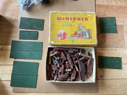 Vintage minibrix set rubber - vintage,
