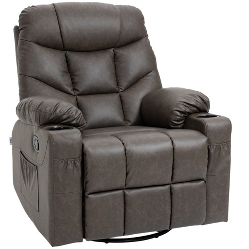 Homcom manual recliner chair - manual,