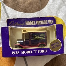 Lledo Cadbury 1928 Model T Ford Delivery Van - Promotional Diecast - Boxed + COA