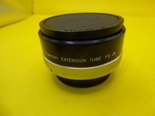 Canon Extension Tube FD 25 Canon FD Mount  vgc  MACRO WORK