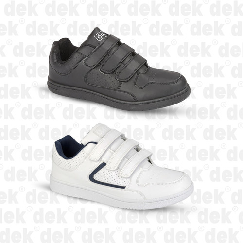 Mens touch fastening trainers - touch,