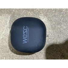 Wesc True Wireless In-Ear Earbuds Black Bluetooth USB-C Rechargeable Lightweight