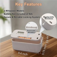 Digital Timer Lock Box with