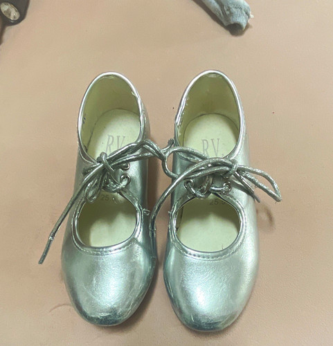 Silver lace children s - lace-up, children's