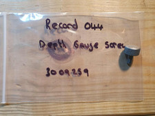 Vintage Record 044 Plane Depth Gauge Screw Old Woodworking Hand Tools Carpentry