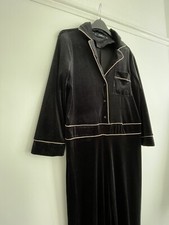 Zara Black Velvet Jumpsuit