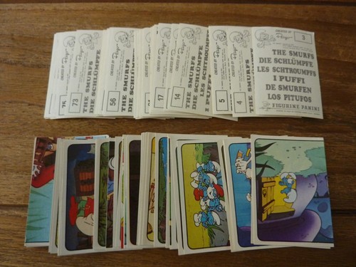 Panini the smurfs stickers - panini,
