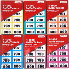 6 Books of 1-1000 Cloakroom