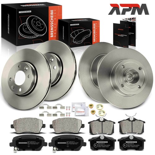 Brake discs - pads, front