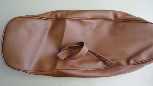 Vespa tan seat saddle - vespa,